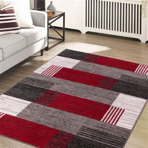 Ultimate Spirit Structure Red Geometric Rug Ashanti Rugs