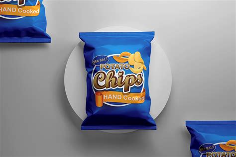 Chips packaging on Behance