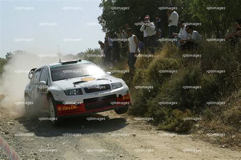 13 15 5 2005 Cyprus SKODA MOTORSPORT SCHWARZ Armin GER WICHA Klaus