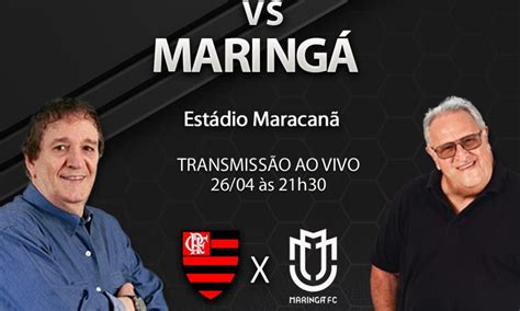 AO VIVO Flamengo x Maringá Copa do Brasil 3ª fase Jogo de volta