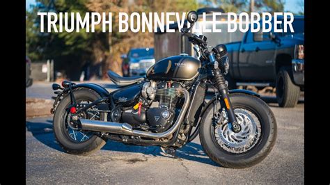 2022 Triumph Boneville Bobber YouTube