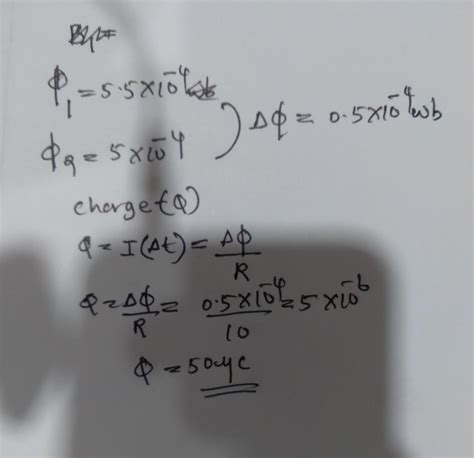 A Coil Of Resistance Ohm And Turns Have The Magnetic Flux Line