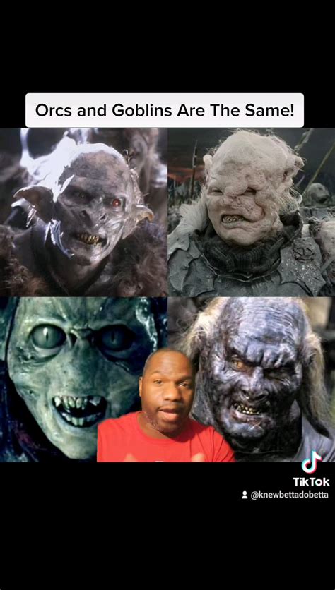 Goblins And Orcs R Lotr