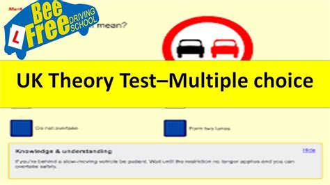 Uk 2024 Driving Theory Test Master Multiple Choice Questions Part 1 Uk Youtube