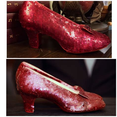 Replica Ruby Slippers Ruby Slippers Kitten Heels Slippers