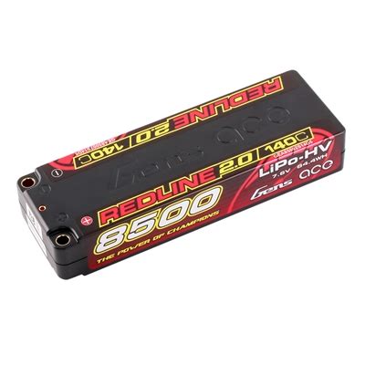 Gens Ace Redline Mah Hv C V S Lipo Battery With Mm Bullets