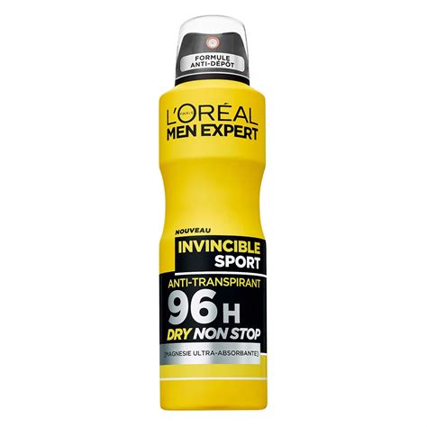 Buy L Oreal Men Expert Deodorant Invincible Sport Aerosol 250ml Online