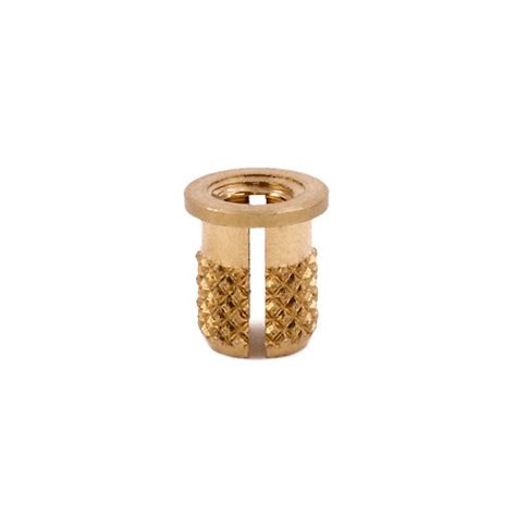 E Z Lok Br Threaded Insert For Plastic Flanged Brass