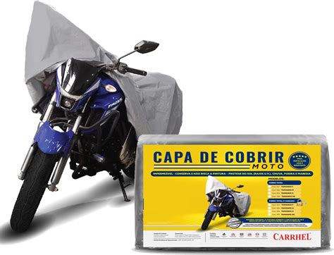 Capa Para Cobrir Moto 100 Forrada E Impermeavel Tamanho G Amazon