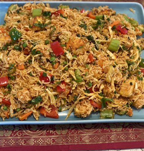 Paneer Fried Rice Relish Delish