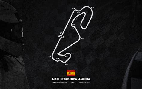 Formule 1 circuit - Circuit de Barcelona - Spain - Wallpaper