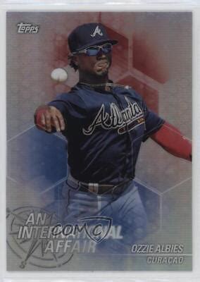 Topps Chrome Update Ozzie Albies Ia Oa Rookie Rc Ebay