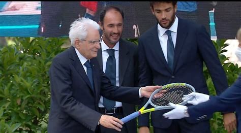 Supertennis Tv On Twitter Matteo Berrettini E Il Presidente Binaghi