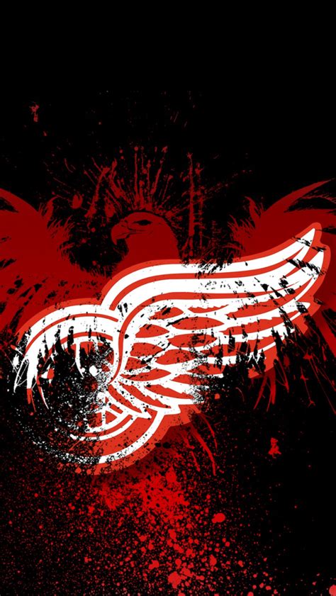 🔥 [50+] Red Wings Logo Wallpapers | WallpaperSafari