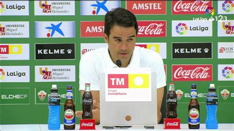 Rueda De Prensa De Alberto Toril Tras El Elche Cf Vs Cd Lugo