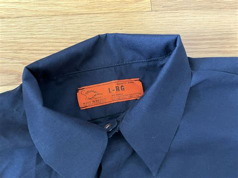 Pepsi Employee Navy Blue Work Shirt Men S Large R Gem