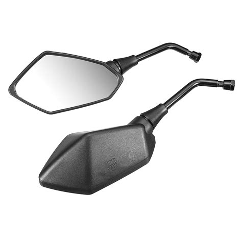 8 10mm Positive Universal Motorcycle Rearview Side Mirrors For Honda