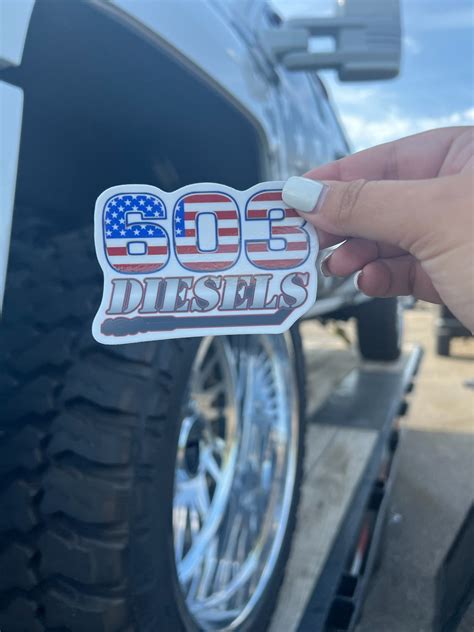 603 Diesels Logo Sticker 603 Diesels