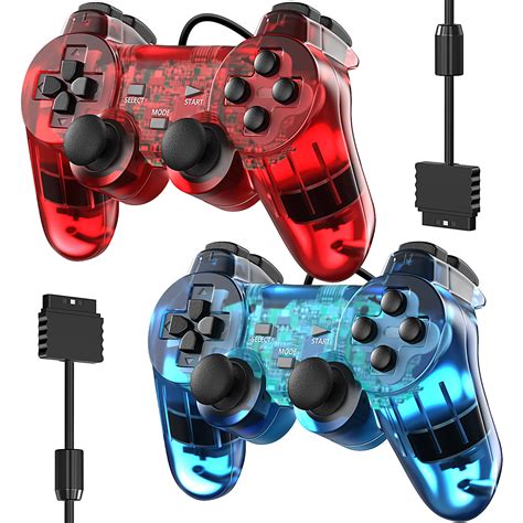 PS2 WIRED CONTROLLER COLOR - Cell Centre