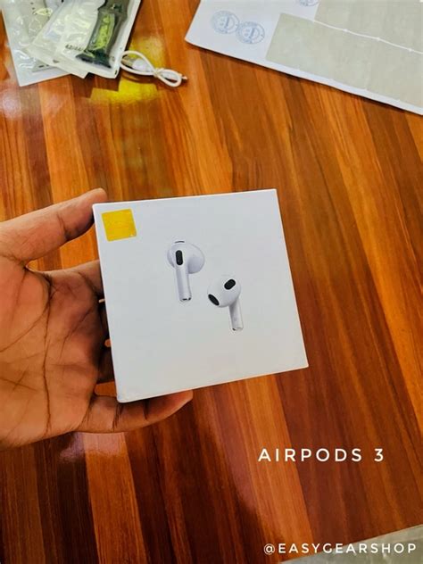 AirPods 3 Copy - Master Clone Product With 100% iOS Combability ...