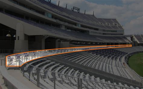 Tcu Football Stadium Seating Chart: A Visual Reference of Charts ...