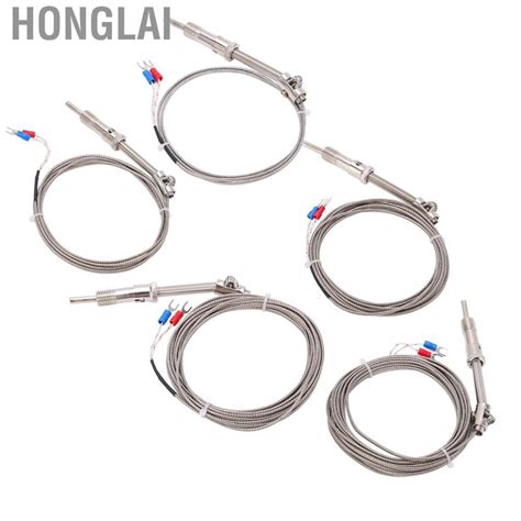 Honglai 1 2 3 4 5m Cable K Type Compression Spring Thermocouple