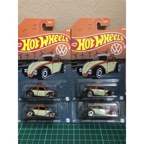 Hot Wheels Custom Volkswagen Beetle Volkswagen Series Shopee Malaysia