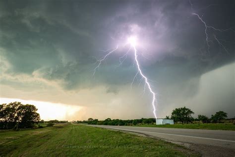 Title Close Call The Bolt Had Struck Just Across The Road And I