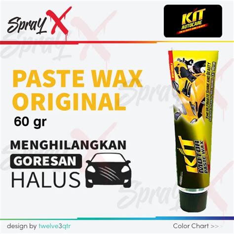 Kit Motor Paste Wax Original Gram Poles Cat Motor Tube Lazada