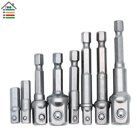 Screwdriver Extension Socket Extension Bit Adaptor Set Wrench Drill