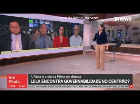 Comentaristas da GloboNews batem boca por causa de Lula e âncora toma