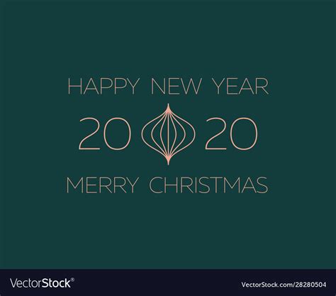 Christmas and new year banner Royalty Free Vector Image