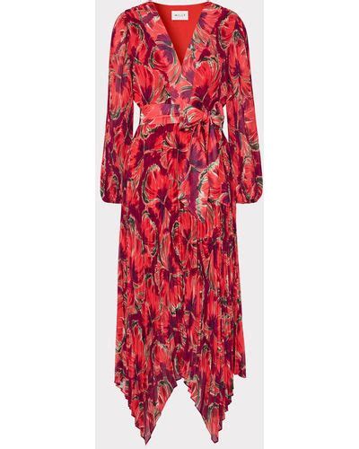 Milly Floral Dresses For Women Lyst