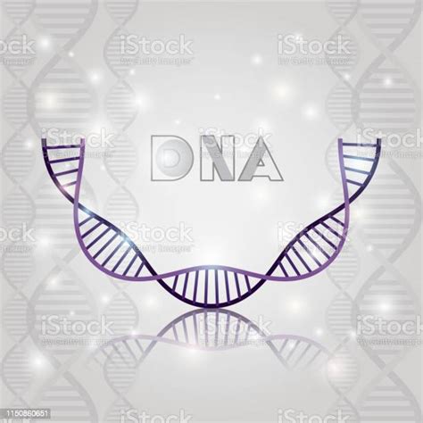 Dna 분자 반 원 구조 패턴 Dna에 대한 스톡 벡터 아트 및 기타 이미지 Dna 원형 0명 Istock