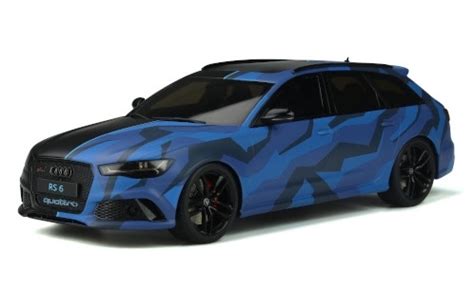 Miniature Audi RS6 1 18 GT Spirit C7 Avant GMK Matt Noire Dekor 2019