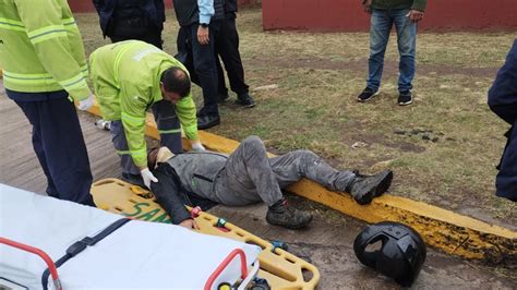 Campana Noticias Un Herido Al Caer De Su Moto En El Barrio Siderca