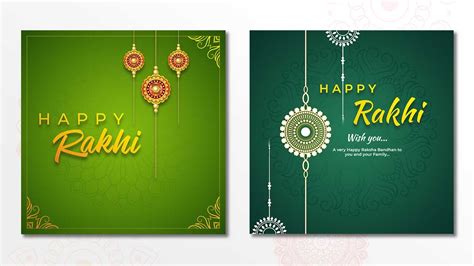 Happy Raksha Bandhan Wishes Banner PSD – Raksha Bandhan PSD – GG2109 ...