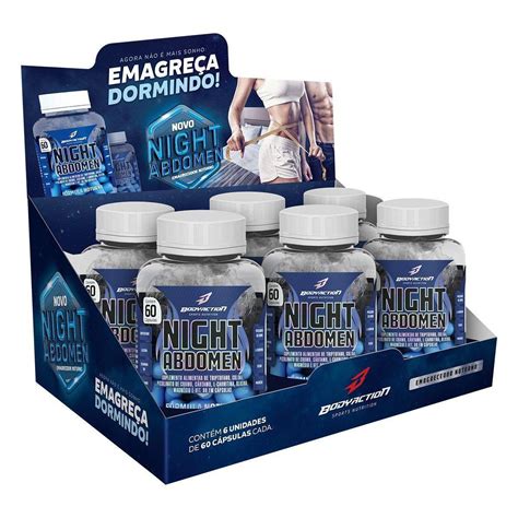 Display Thermo Abdomen Body Action Night C Psulas Unidades