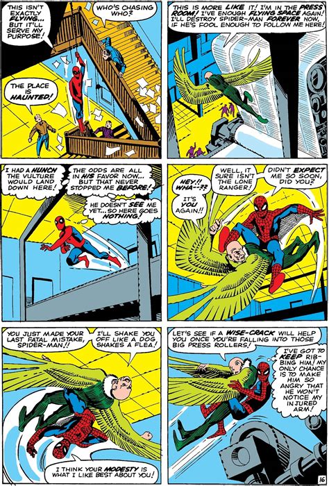 Spider-Man vs. Vulture. [from The Amazing...