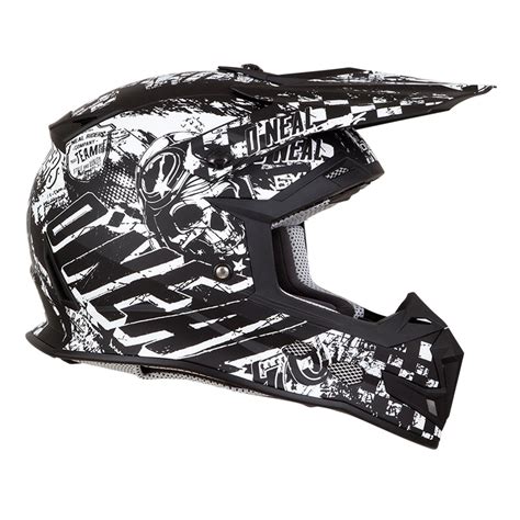 O Neal Motocross Helm Srs Rider Schwarz Sam S