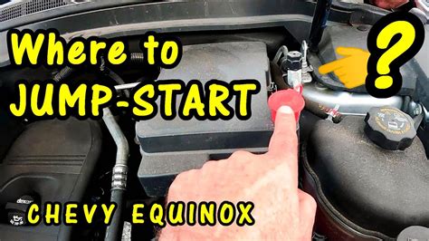 HOW TO JUMP START Equinox CHEVROLET 2010 2017 YouTube