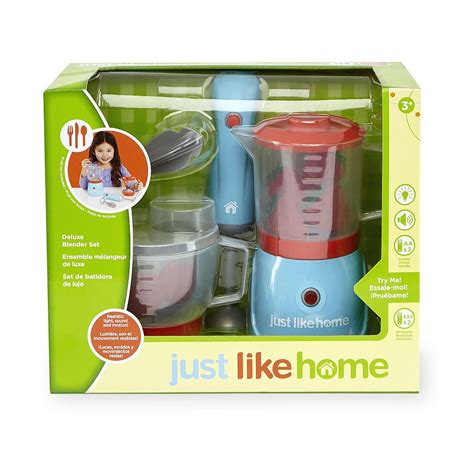 16 99 Just Like Home Deluxe Blender Set Toys R US Toy Kitchen