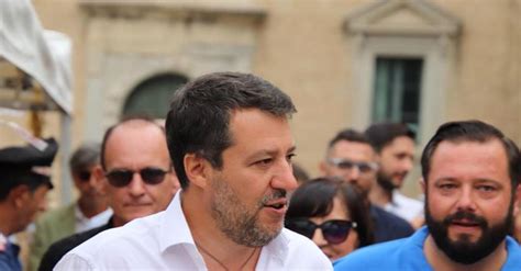 Salvini Se Vinciamo Collocazione Italia Non Cambia Conte Non