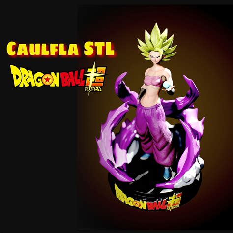 Caulifla Stl Dragon Ball Z Person Statue 3d Model 3d Printable Cgtrader