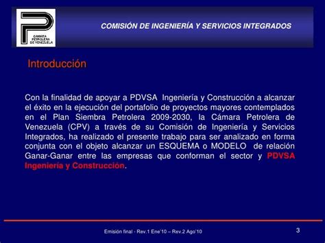 Esquema De Relación Pdvsa Iyc Empresas Venezolanas De IngenierÍa