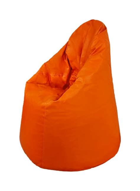 Luxe Decora Pvc Bean Bag Orange 90cm Sharjah Co Operative Society