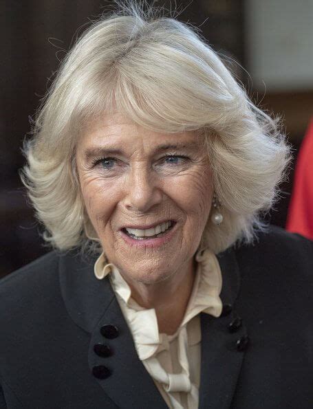 The Duchess of Cornwall visited Mulberry School for Girls in London