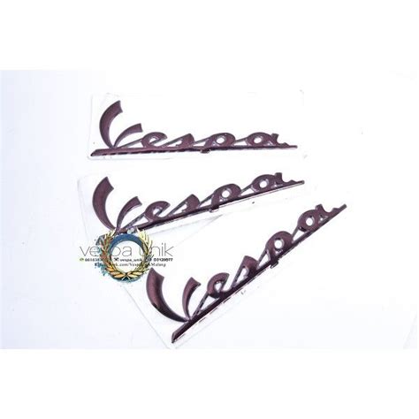 Stiker Emblem Vespa Latin Besar Lazada Indonesia