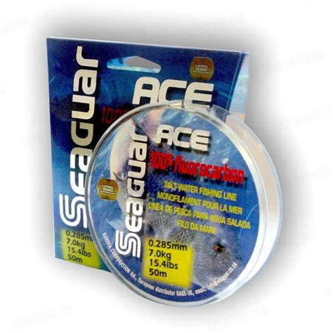 Laks Seaguar 100 Fluorocarbon ACE 0 185 0 62mm 50m Spletna ribiška