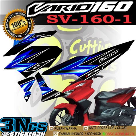 Stripping Honda Vario Semi Full Decal Sticker Variation Honda